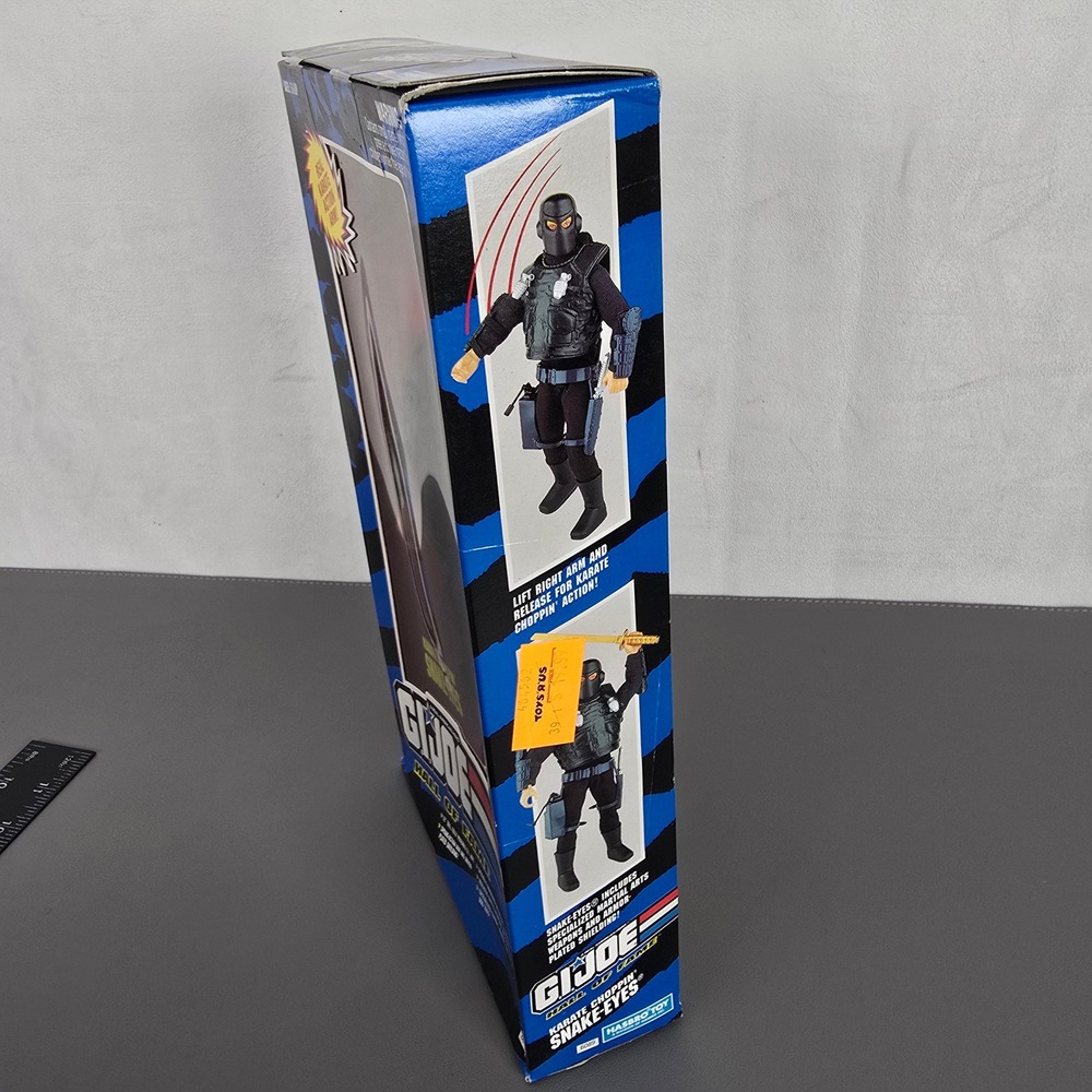 Vintage 1993 GI Joe Hall of Fame Snake-Eyes 12" Action Figure Hasbro 6089 NOS - Picture 5 of 10